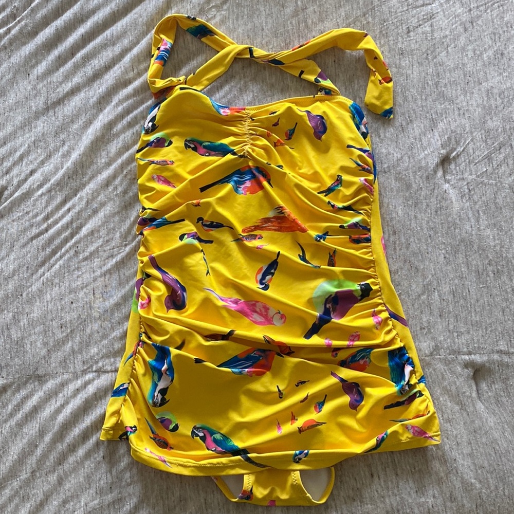 Retro Style Women's Swimsuit One Piece Suit